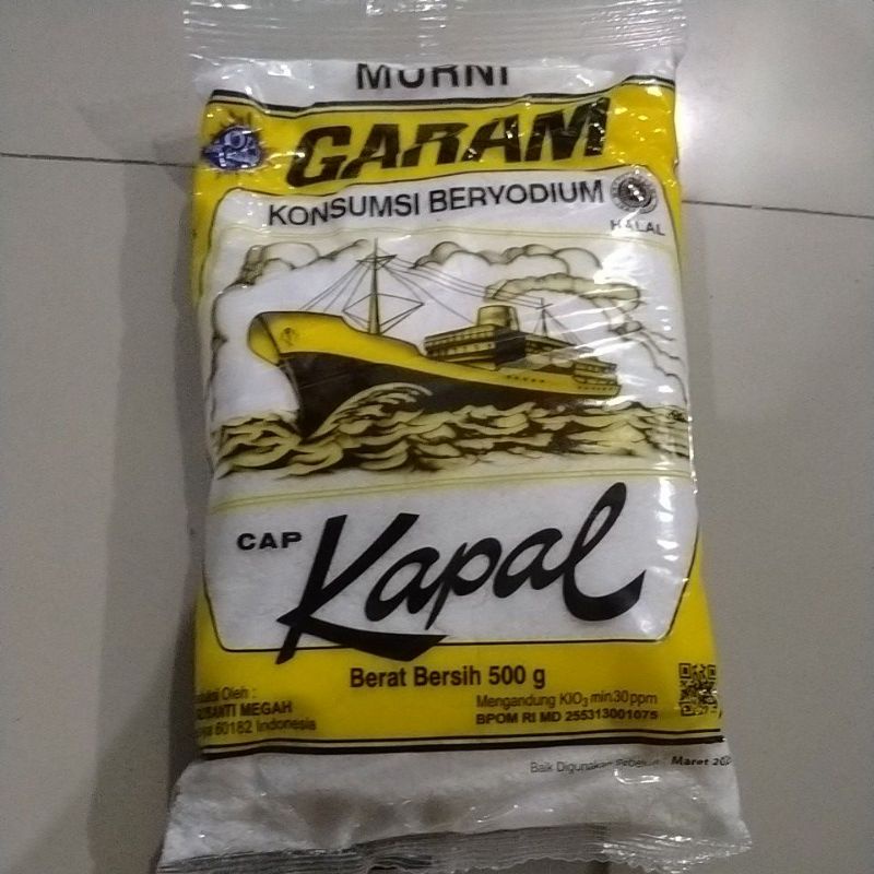

Garam Cap Kapal 250g