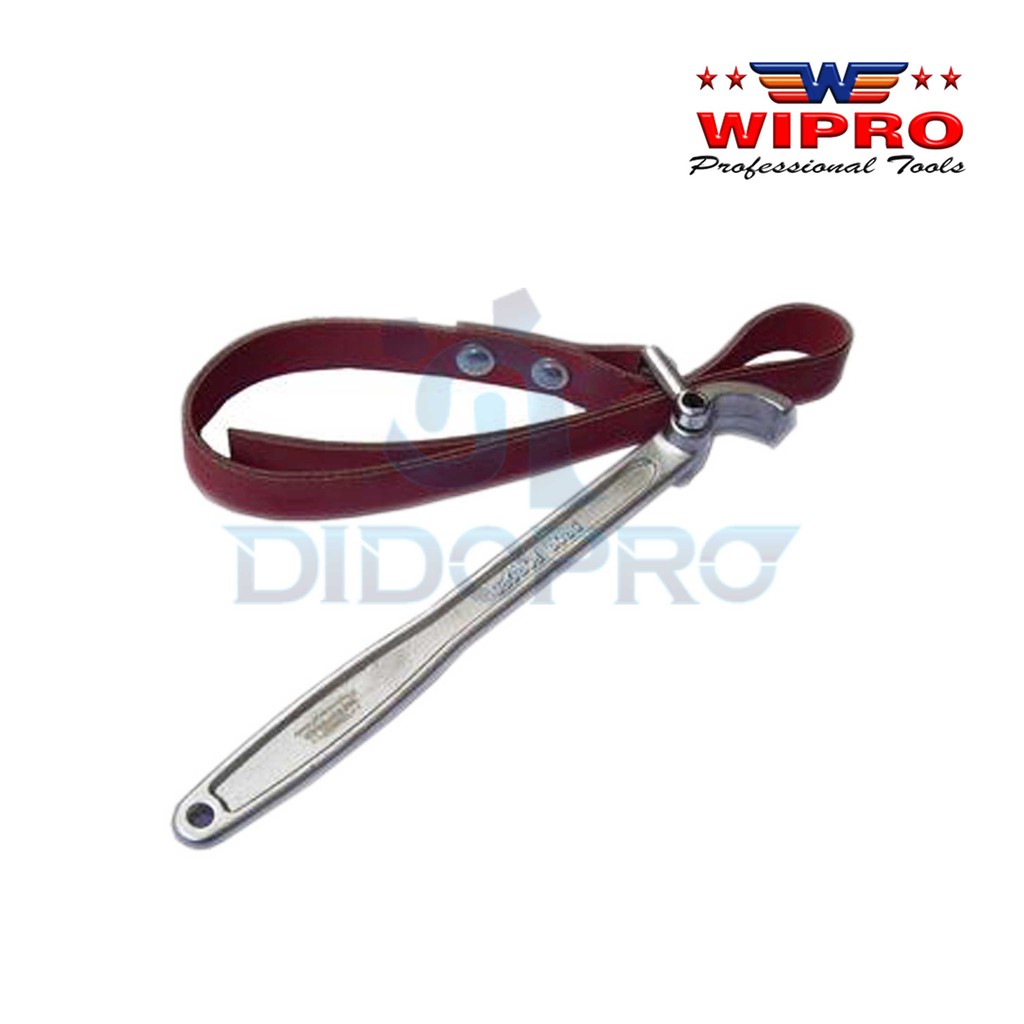 Wipro Kunci Oli Filter Sabuk / Oil Filter Wrench With Belt 9&quot;