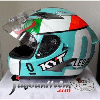 KYT Helm Vendetta 2 LOCATELLI Vendeta SE FullFace Ringan
