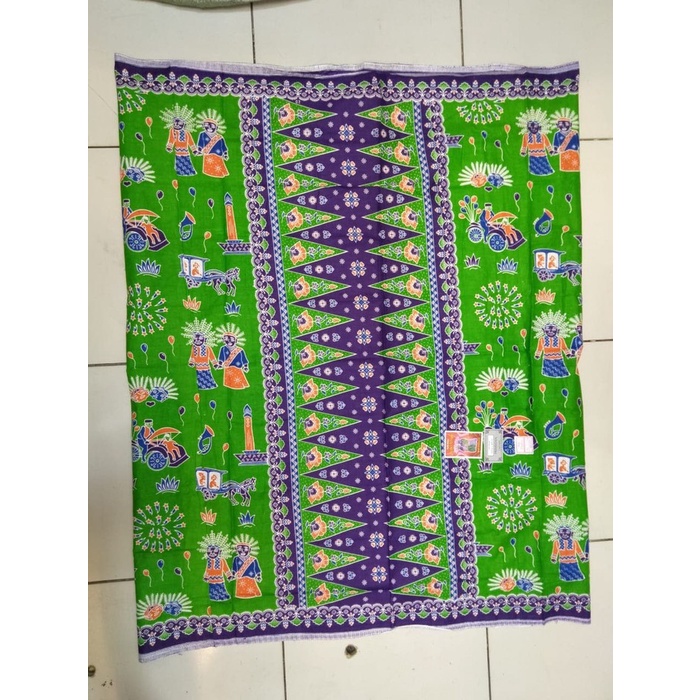 kain batik ondel ondel betawi