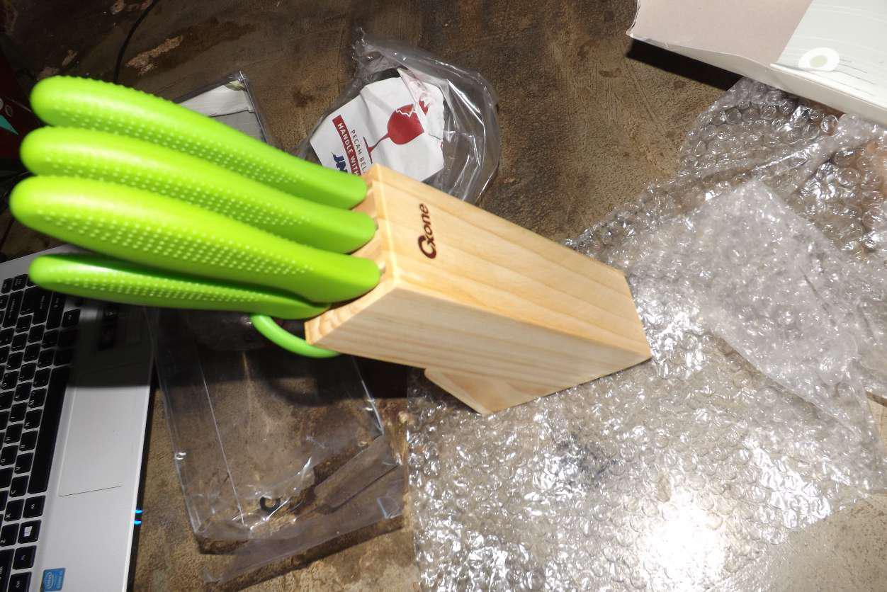 Ox 961 Pisau Dapur Set Warna Oxone Termurah!!! Dan Free Ongkir!!! Hhp