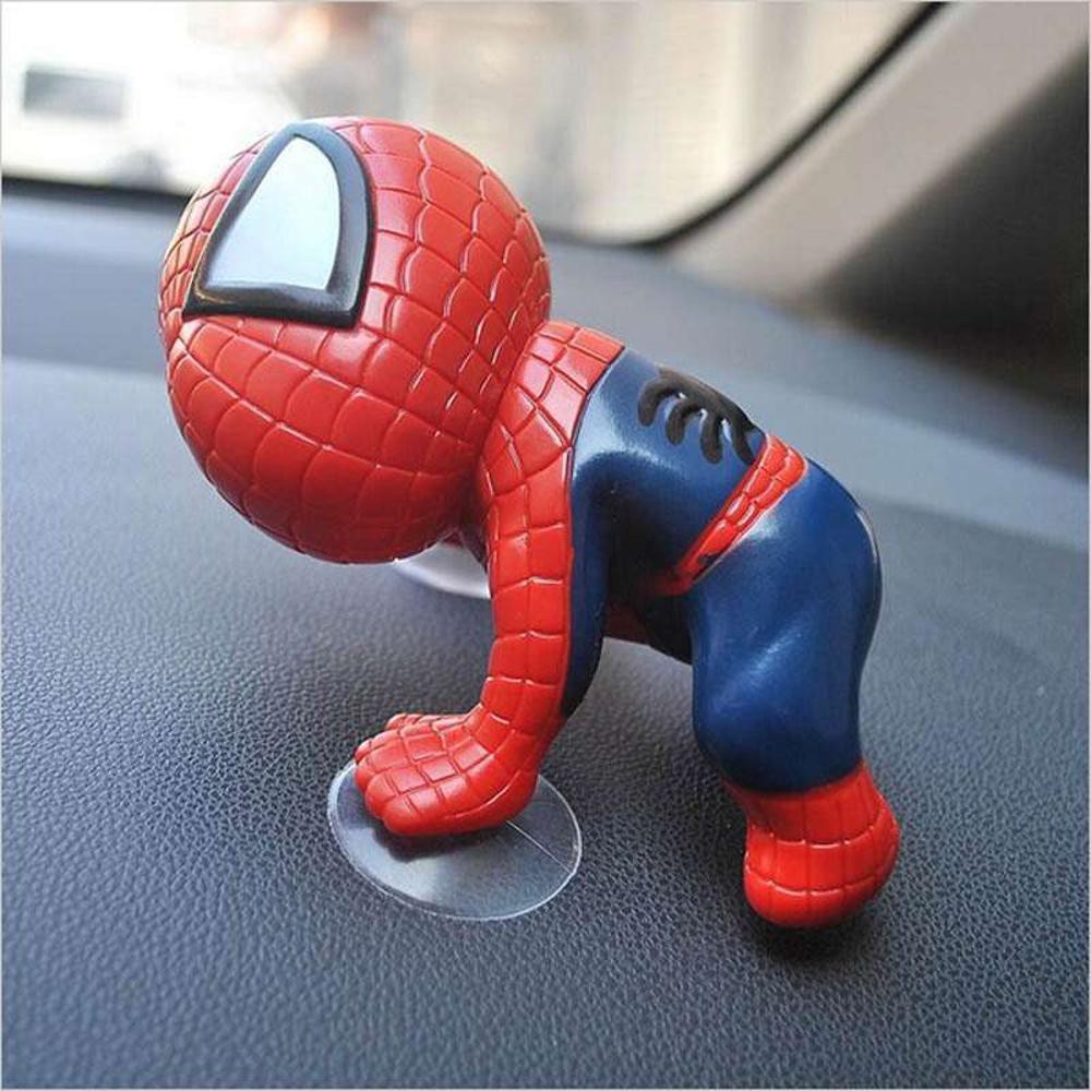 Dekorasi Interior Mobil Boneka Spiderman