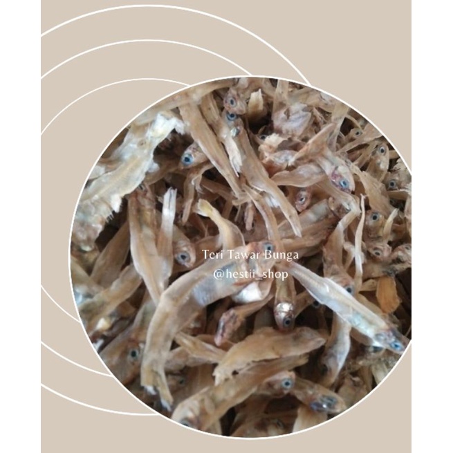 

Teri tawar bunga 250gram