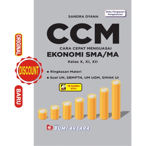 CARA CEPAT MENGUASAI EKONOMI SMA/MA - Bumi Aksara - 2019