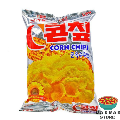 

Crown Corn Chips Snack Korea 70 Gr - Snack Jagung Made In Korea