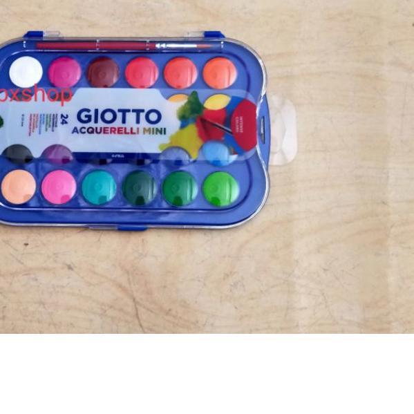 

☟ Cat Air Untuk Anak Giotto Acquerelli mini 24 Warna - 23 mm ❉
