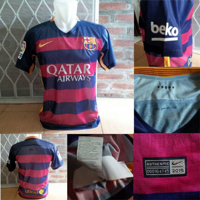 Jersey home barca musim 2015-2016