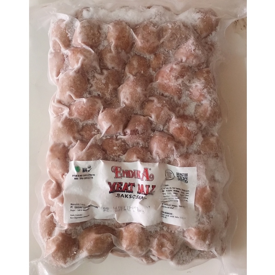 

FROZENFOOD Baso sapi ENDURA 1,5KG FROZENFOOD