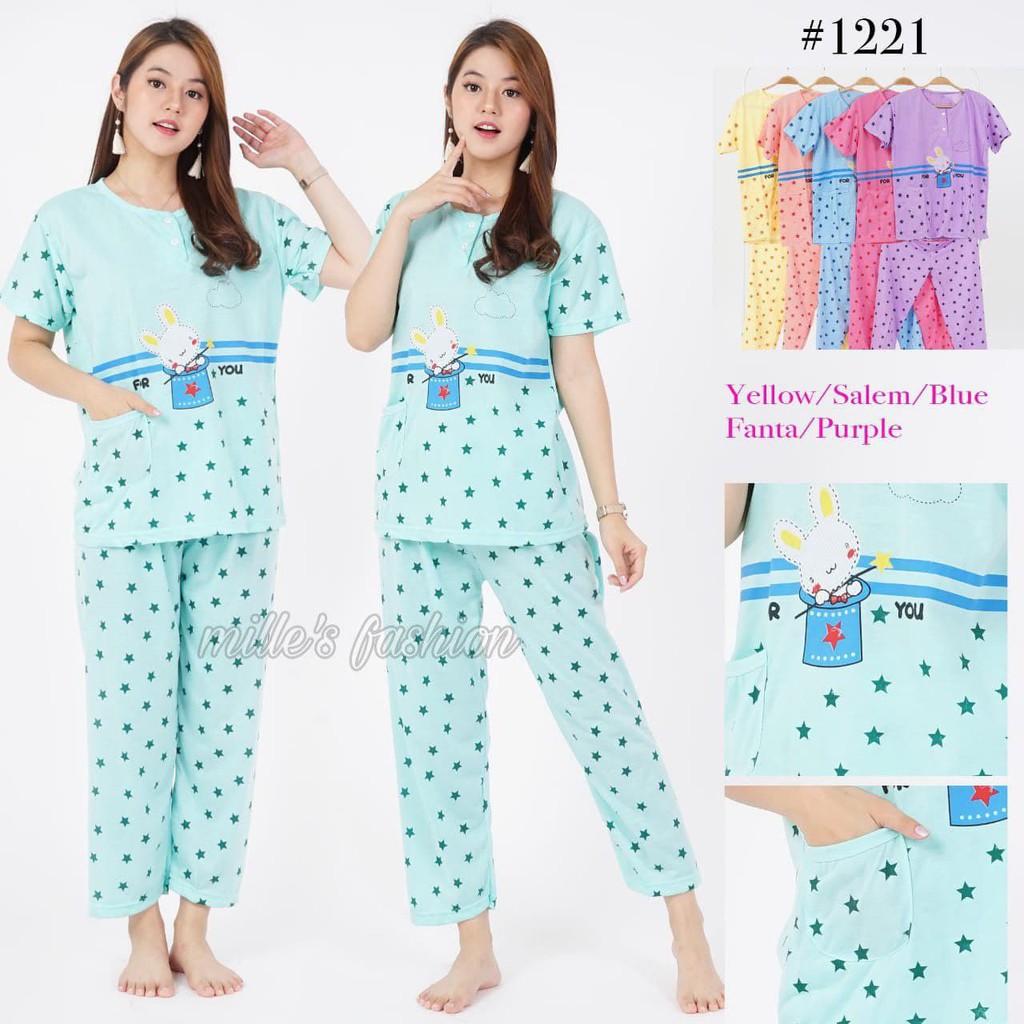 ATTIRE.ID BAJU TIDUR / PIYAMA / BABYDOLL / SETELAN CP PREMIUM