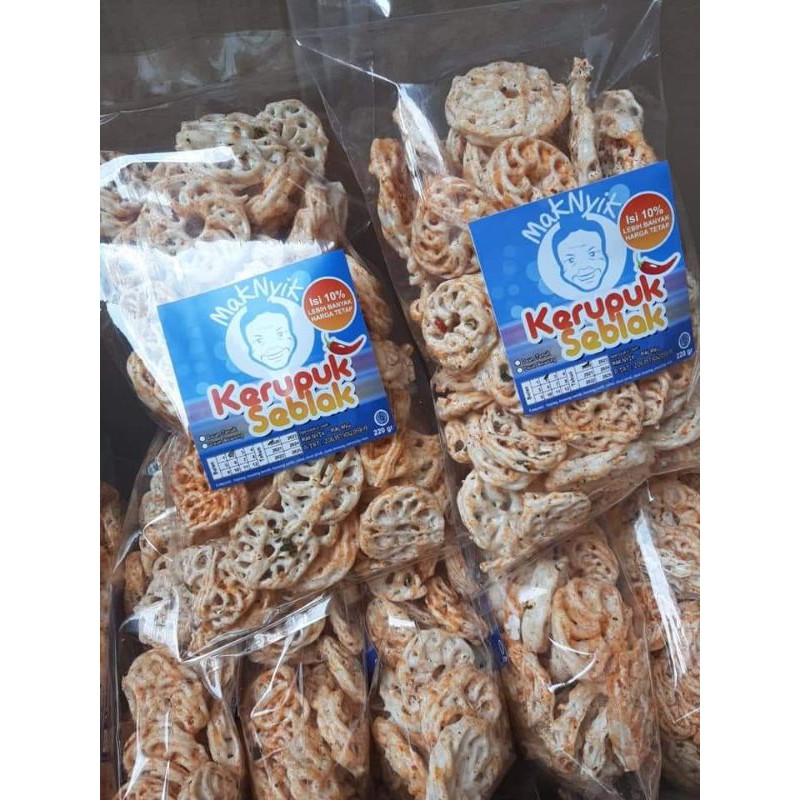 

Kerupuk Seblak Maknyik 220gr