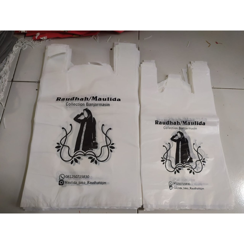 

Kantong Plastik Sablon Olshop Uk 30 X 45 Custom Oshop FREE DESAIN