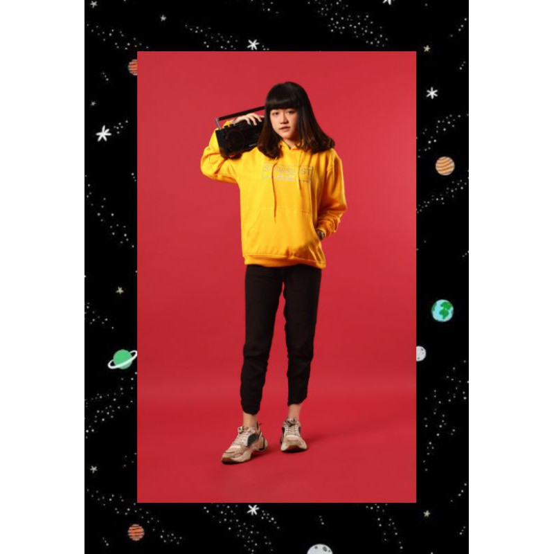 HOODIE STᗩᖇᕲᑘST YELLOW REFLECTIVE
