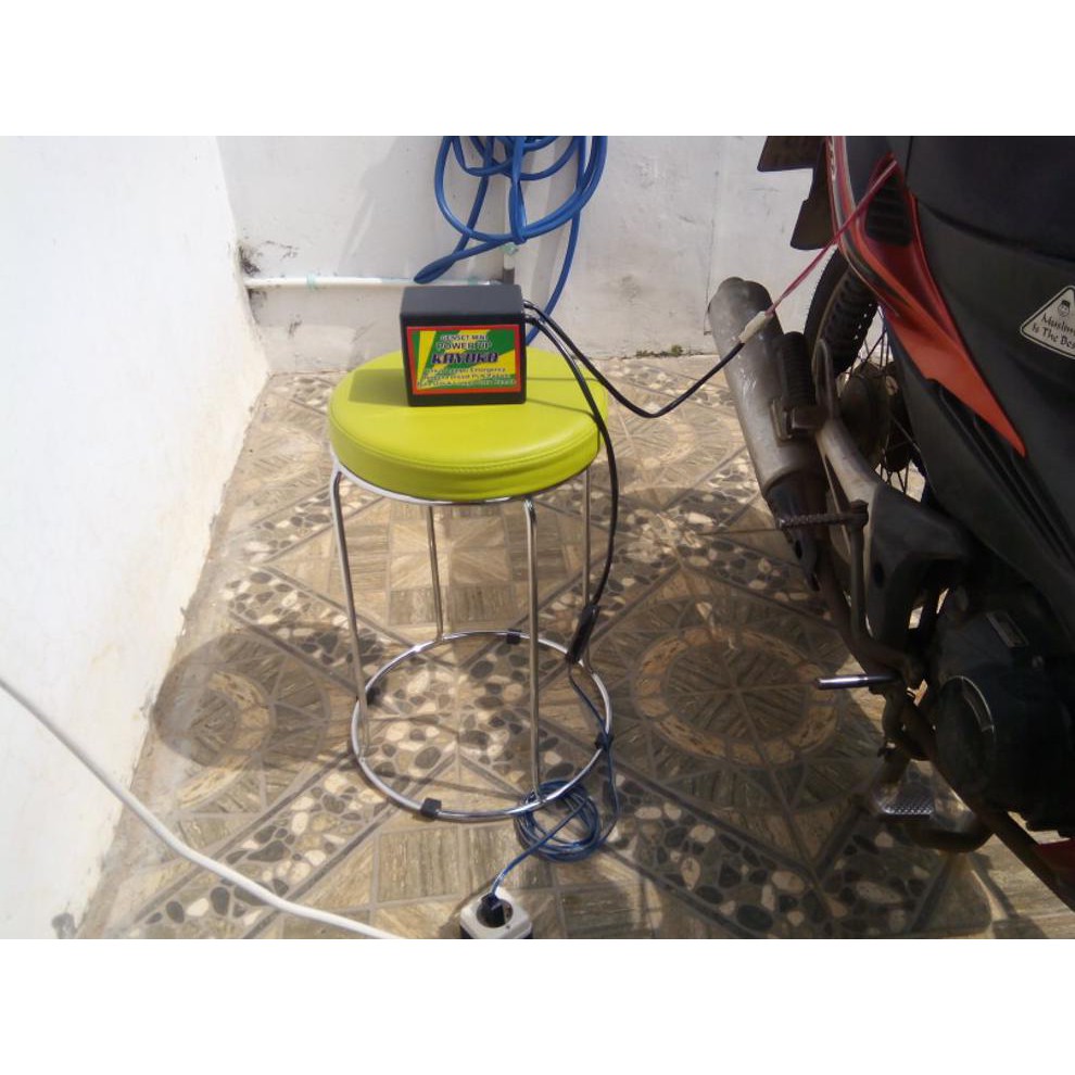 Termurah Genset Listrik Mini Portable 125 Watt Tenaga Sepeda Motor Shopee Indonesia