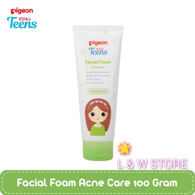 Pigeon Teens Facial Foam acne care 100gr