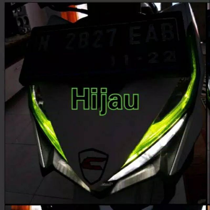 STIKER LAMPU ALIS LED WARNA MOTOR VARIO 125 CC