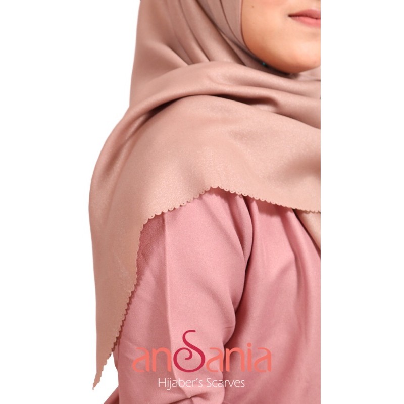 SHINAR GLAMOUR SONIC ANSANIA SQUARE / HIJAB JILBAB SEGIEMPAT SINAR COTTON LUREX LASER CUT