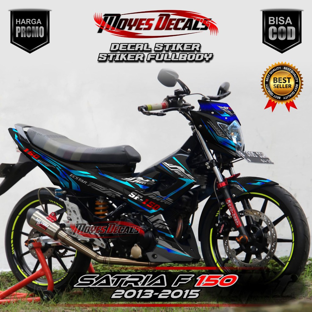 decal stiker satria fu facelift stiker motor suzuki satria fu matrixline stiker fullbody suzuki satr