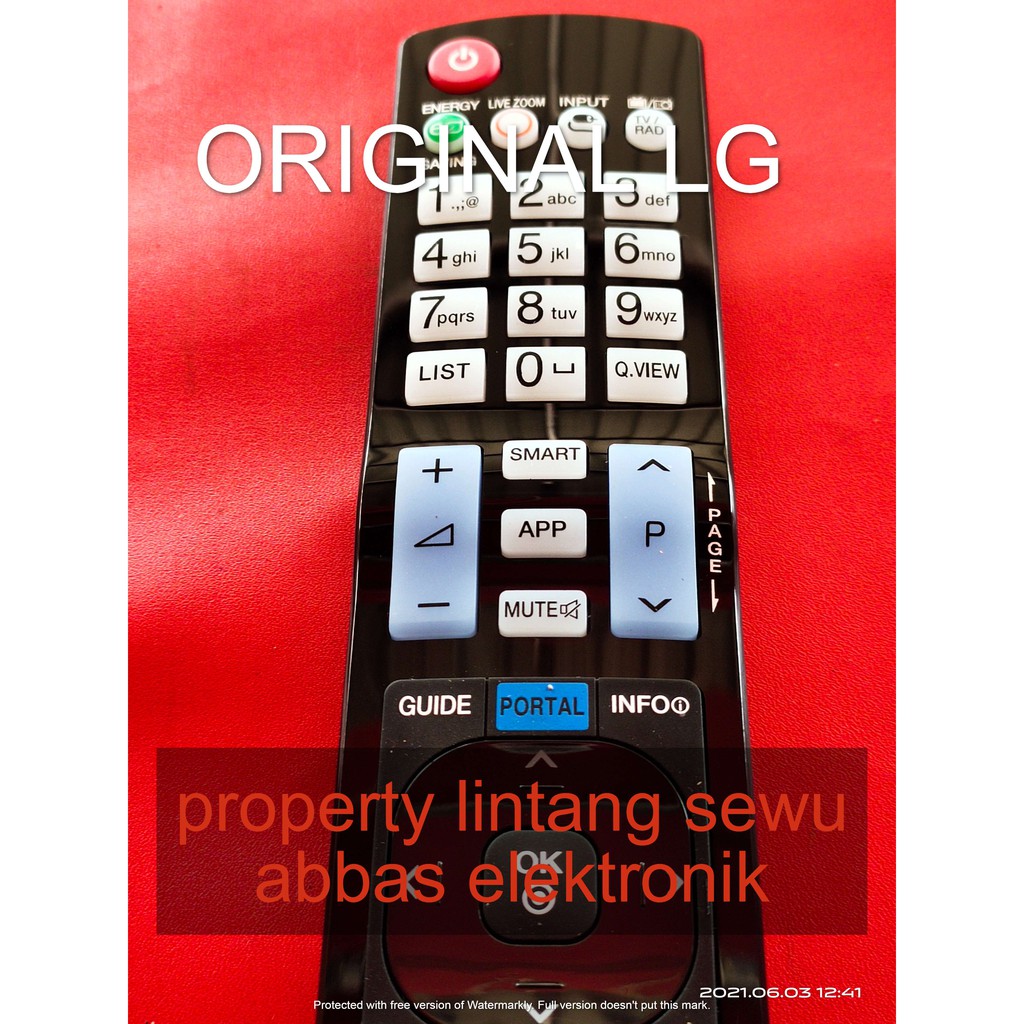 REMOT LCD LED TV LG SMART TV ORIGINAL