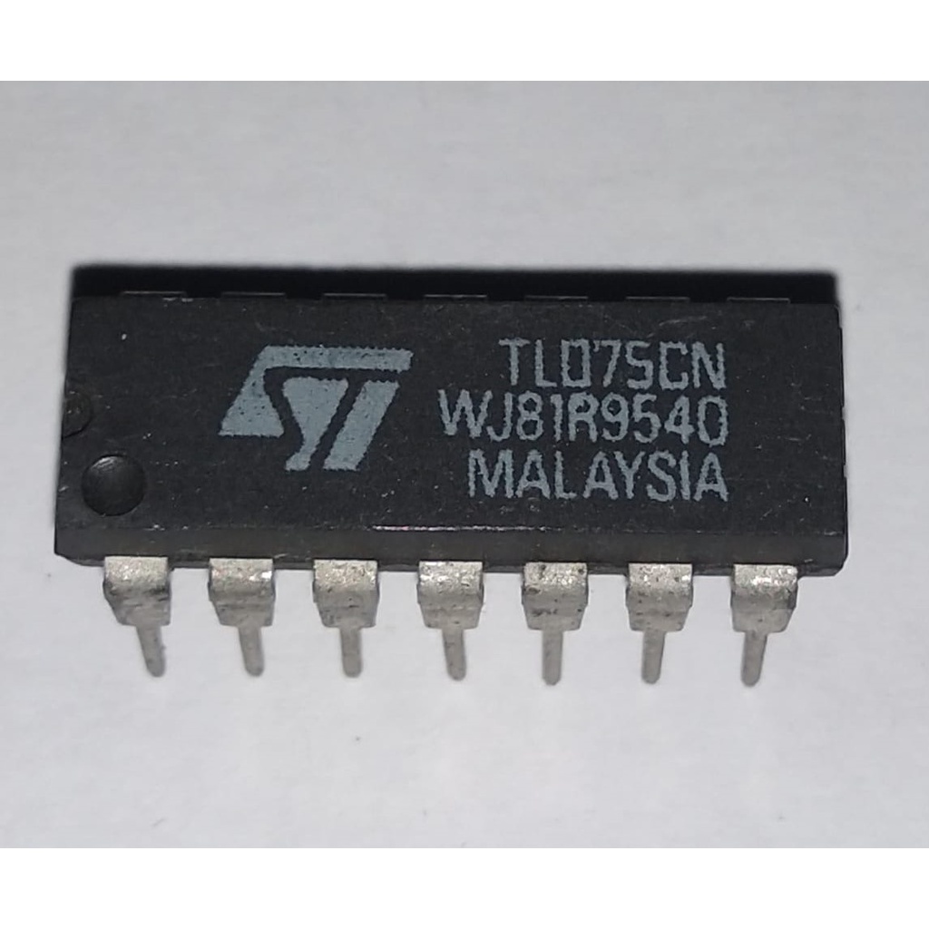 IC TL075CN TL 075 CN JFET-Input Quad Operational Amplifier DIP-14