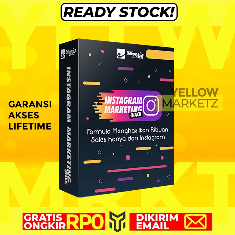 Instagram Marketing Hack - Rahasia Marketing Laris di IG