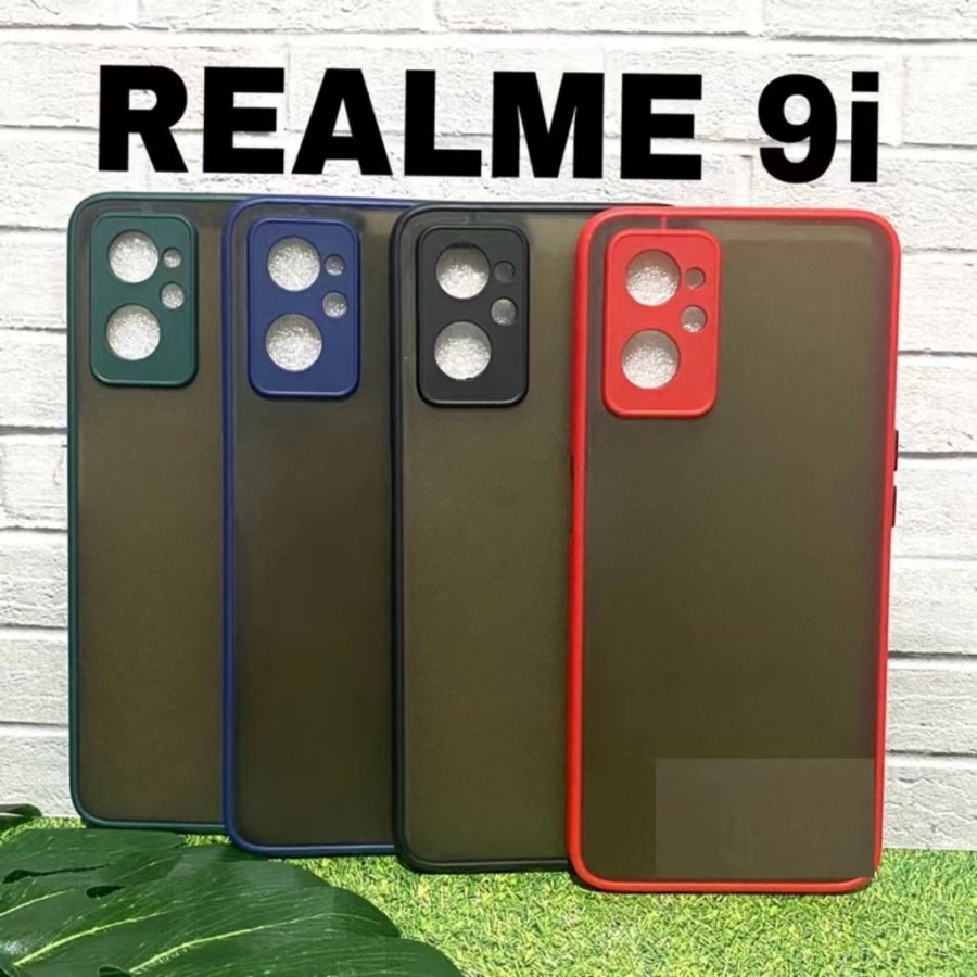 Bumper Hybrid Matte Case Realme 8i , Realme 9i , Realme 9 Pro Candy Frosted