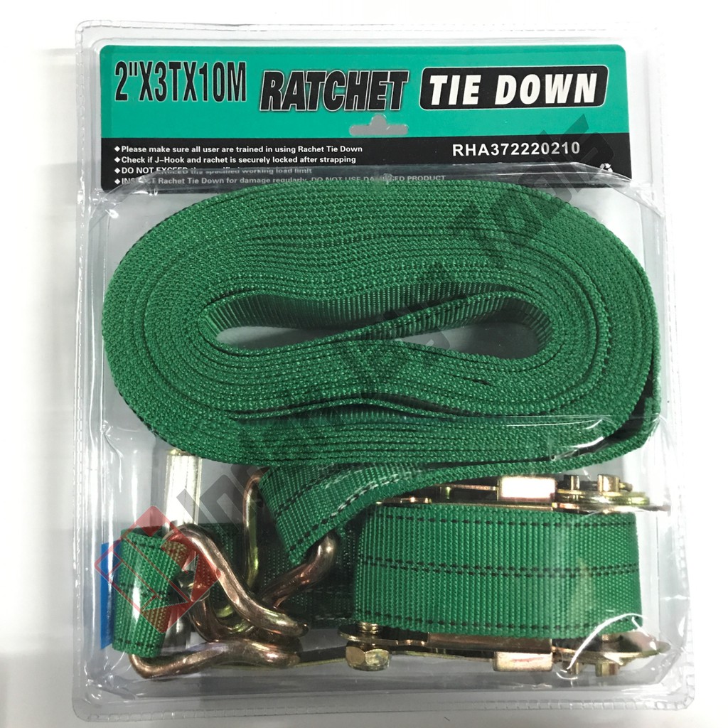 ROHA Rachet Tie Down 2 Inch x 3 Ton x 10 M - Tali Pengikat Bak Kendaraan