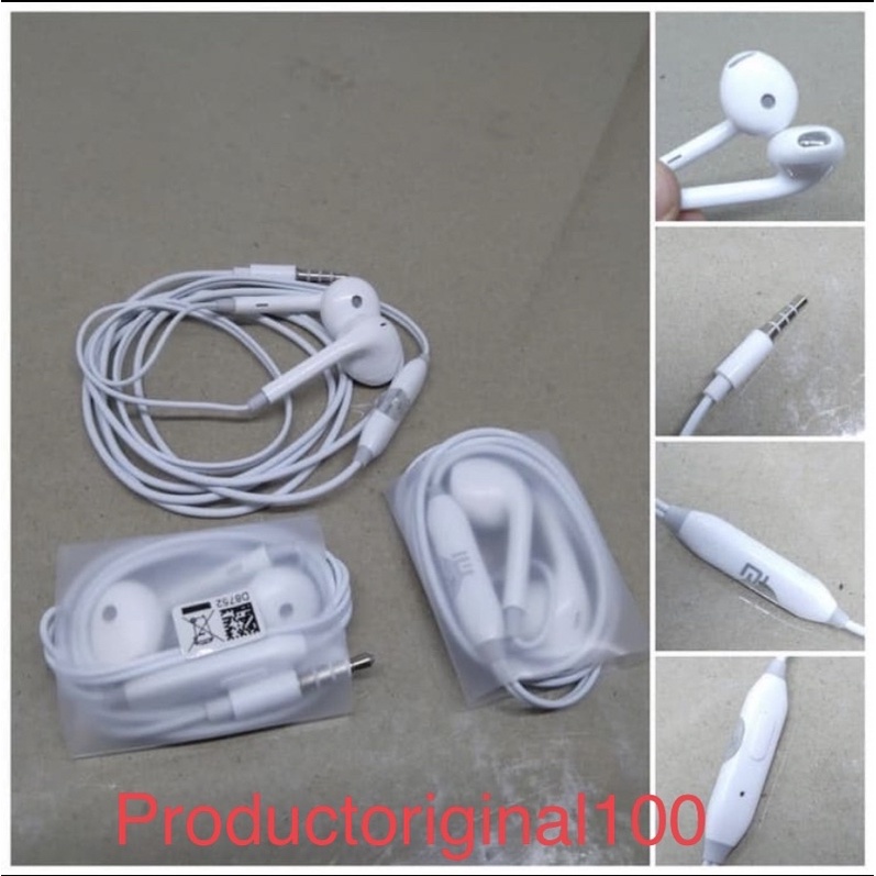 Headset Hansfree Ori Cabutan Xiaomi