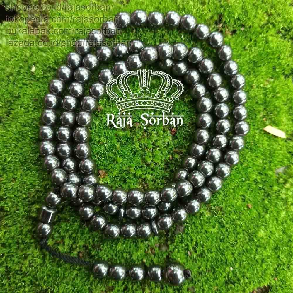 Tasbih Batu Blustin 99 Butir - Tasbih Blustin - Tasbih Batu 6mm
