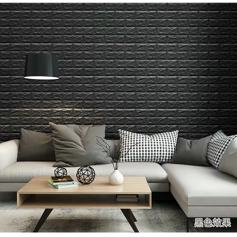 Wallpaper Brick Foam  - Wallpaper Busa 3D - Wallpaper Bata Busa - Wall Sticker Foam