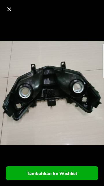 reflektor/ lampu depan vario techno