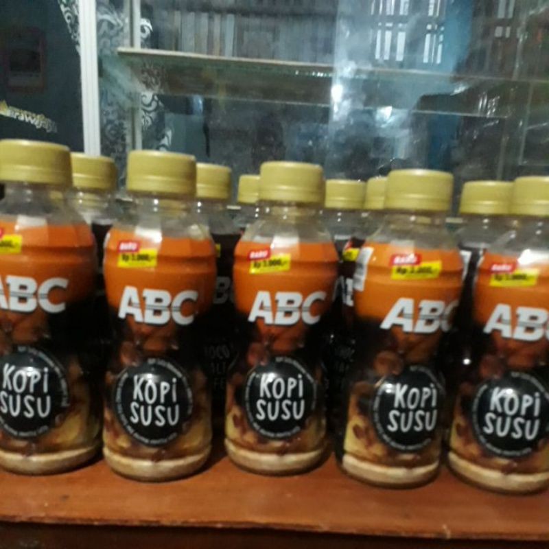 

kopi susu ABC kemasan botol