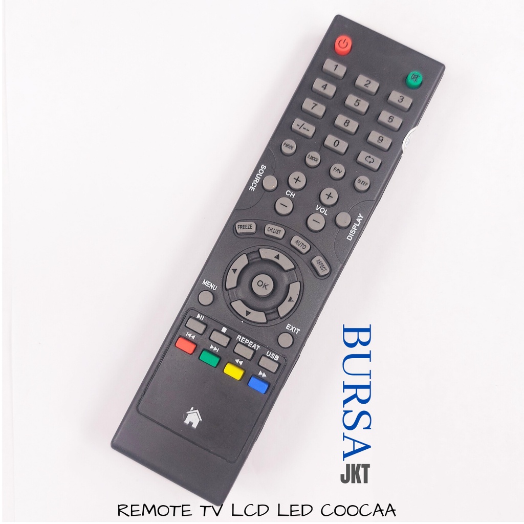 REMOTE REMOT TV COOCAA LCD LED  HITAM PENDEK 32 INCH