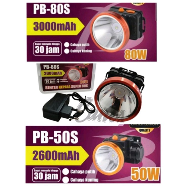 SENTER KEPALA PROBEST PB-80S 80 WATT / PROBEST PB-50S 50 Watt SUPER TERANG