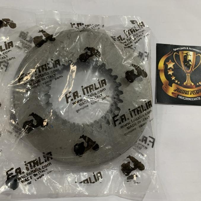 hanya disini] Plat Kampas Kopling Set Baja Besi Fa Italia Vespa Kopling Per 6