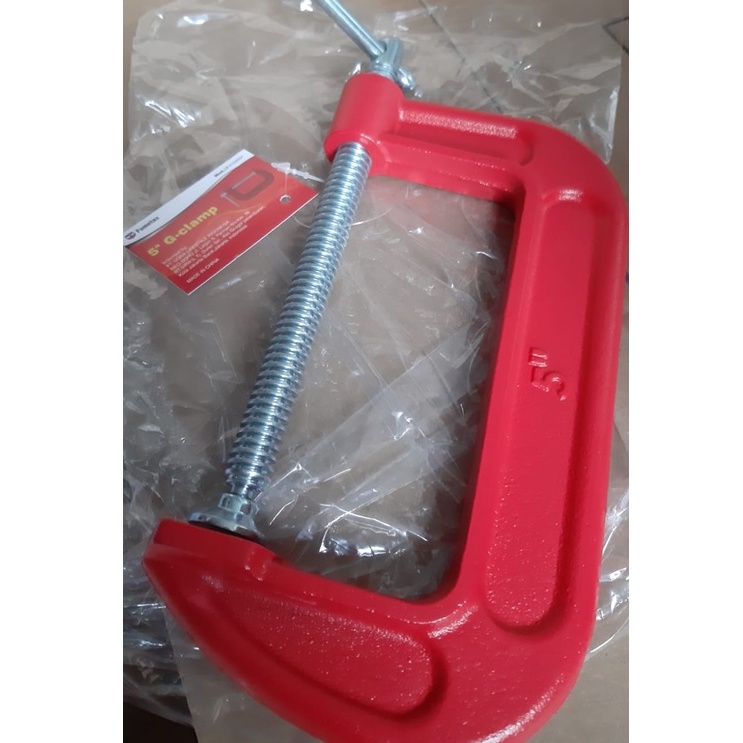 KLEM C / CATOK C / CLAMP C 5"/C CLAMP KLEM G CATOK PRESS JEPIT BESI KAYU MURAH BAGUS