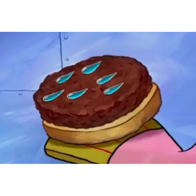 

krabby patty dengan air mata