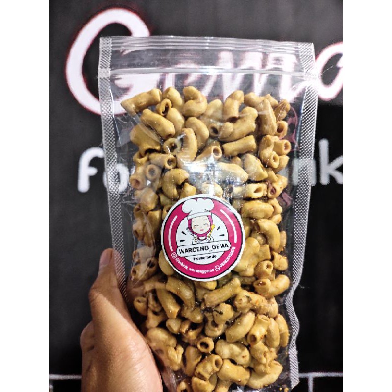 

cemilan instan makroni bantet / sayur endolita kriuk extra daun jeruk