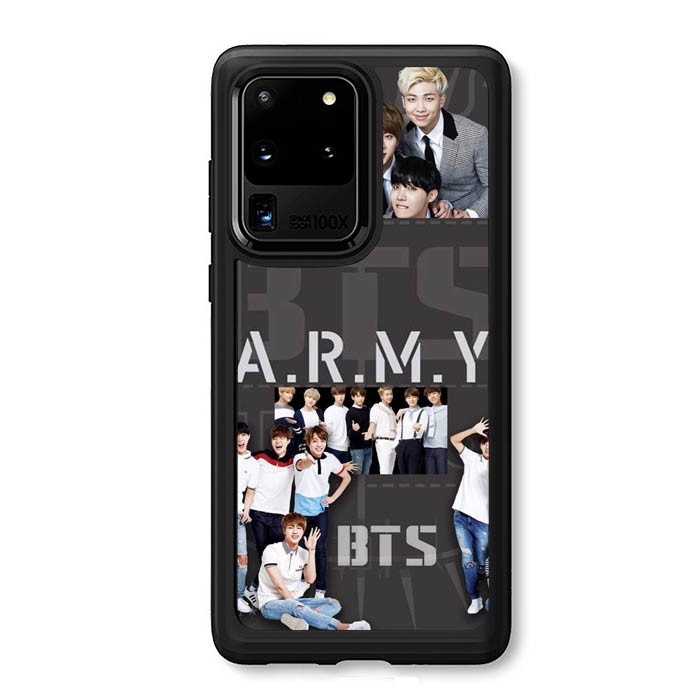 Casing Samsung Galaxy S20 Ultra Bts Army Kpop L0480 Shopee Indonesia