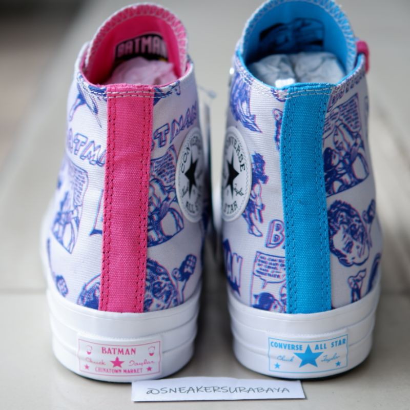 Chinatownmarket x Batman x Converse Chuck Taylor 1970s Hi White CT 70 CT 70s