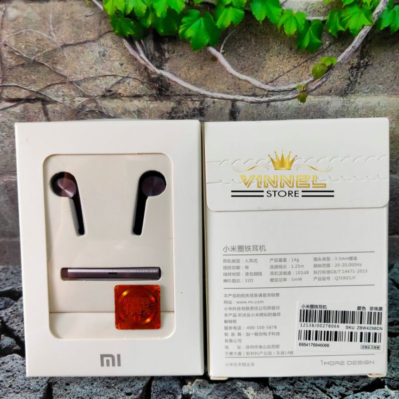 Headset earphone xiaomi  piston 4   handsfree  Stereo Xiaomi  megabass support semua hp