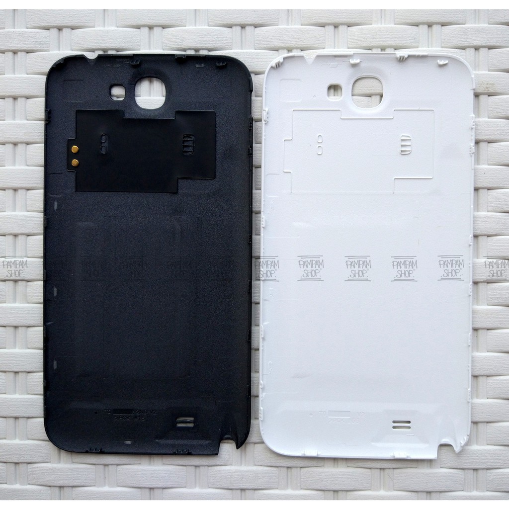 Tutup Belakang Baterai Casing Backdoor Back Door Cover Samsung Galaxy Note 2 N7100 Original OEM