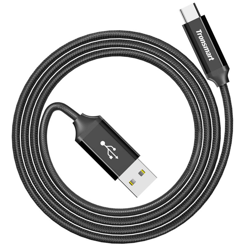 Tronsmart CPP5 Braided Nylon USB-C To A 2.0 Cable 3 Size [CPP5]