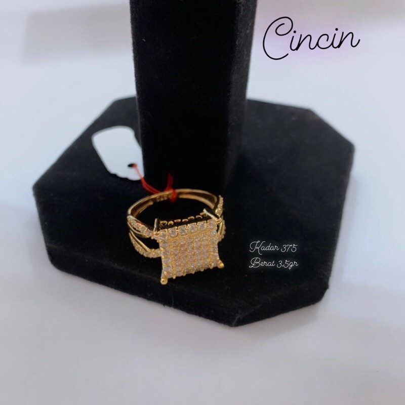 Cincin Emas model mata