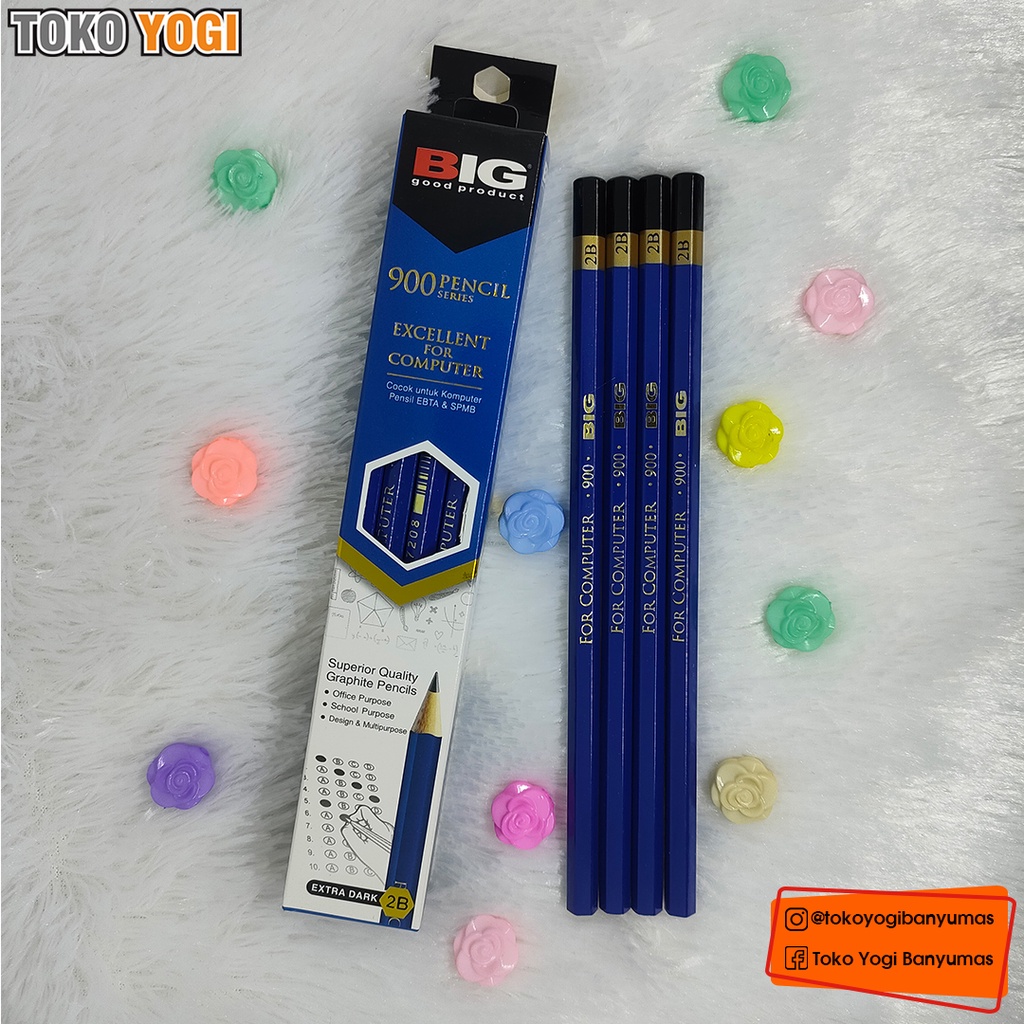 

BIG PENSIL 2B - PS900 - BIRU