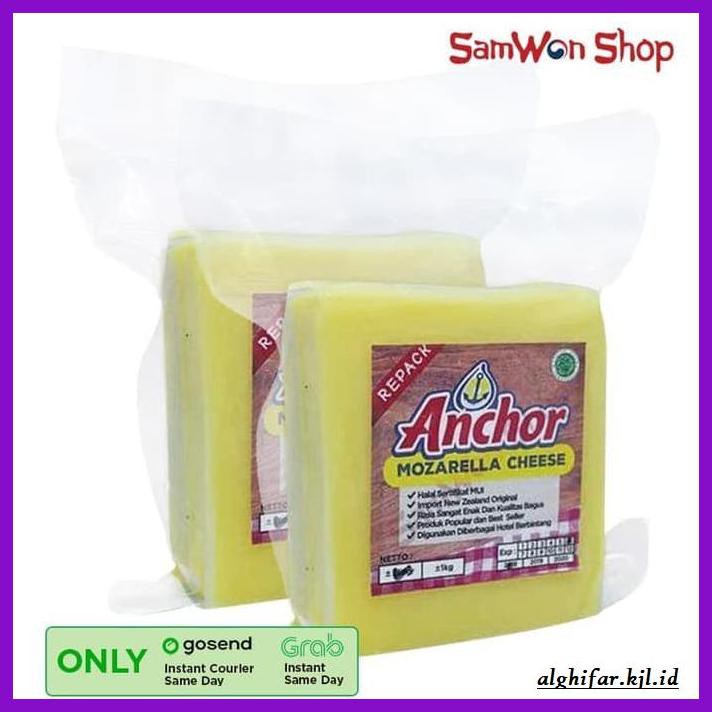 

Ujekujek- Bundling 2 Pcs - Keju Mozarella Anchor 250Gram Bpom & Halal Mui -Original.
