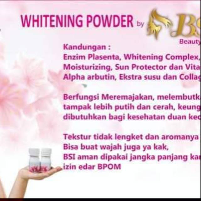 Bibit Pemutih BSI BPOM