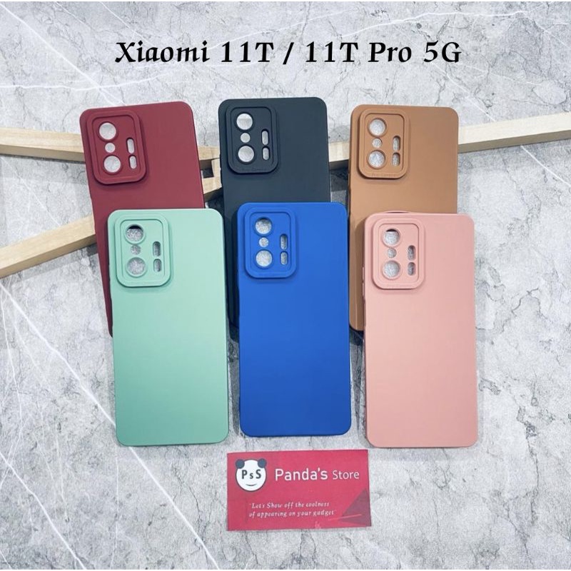 Softcase Pro Camera Xiaomi 11T / 11T Pro 5G Candy Case Full Color 3D Silikon TPU