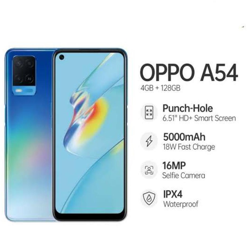 OPPO A54 4/64GB 6/128 GB GARANSI RESMI