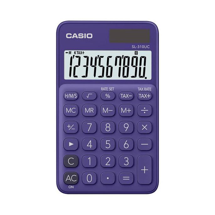 

Promo CASIO Colorful Calculator SL-310UC-Purple Terlaris