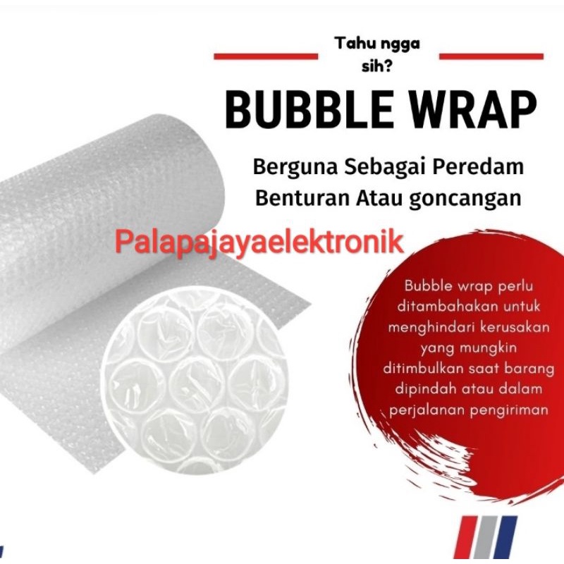 

Tambahan Packing Bubble Wrap